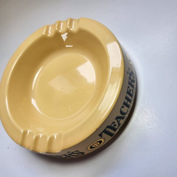 Teachers Highland Cream Ashtray Promotional Scotch Whisky Wade England Vintage - Picture 4 of 6